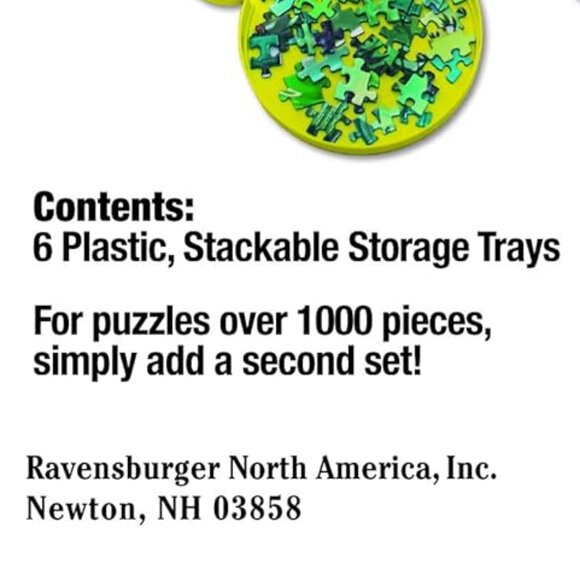 New sealed Ravensburger-Mickey Mouse Sort & Go Puzzle Stacking Sorting Trays - Picture 9 of 13